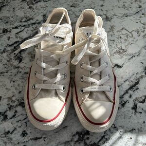 Converse All Star Off-White Chuck Taylor Low Canvas Sneakers